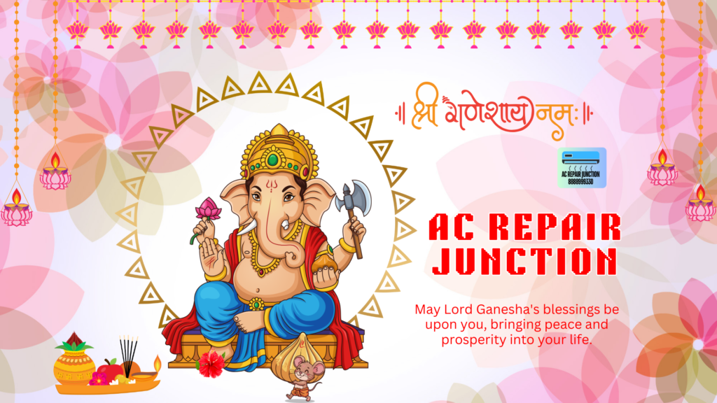 GANESH CHATURTHI WISH BY AC REPAIR JUNCTION 27 08